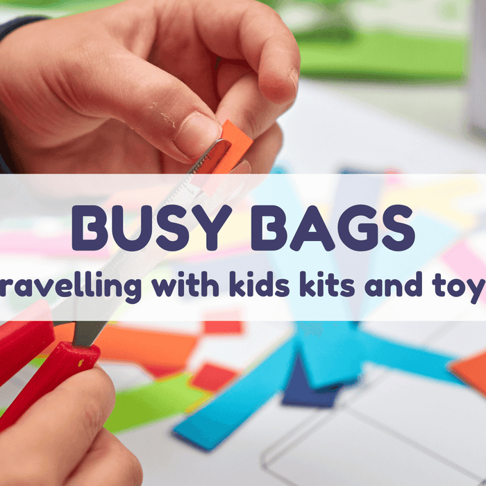 BUSY BAGS for travelling with kids