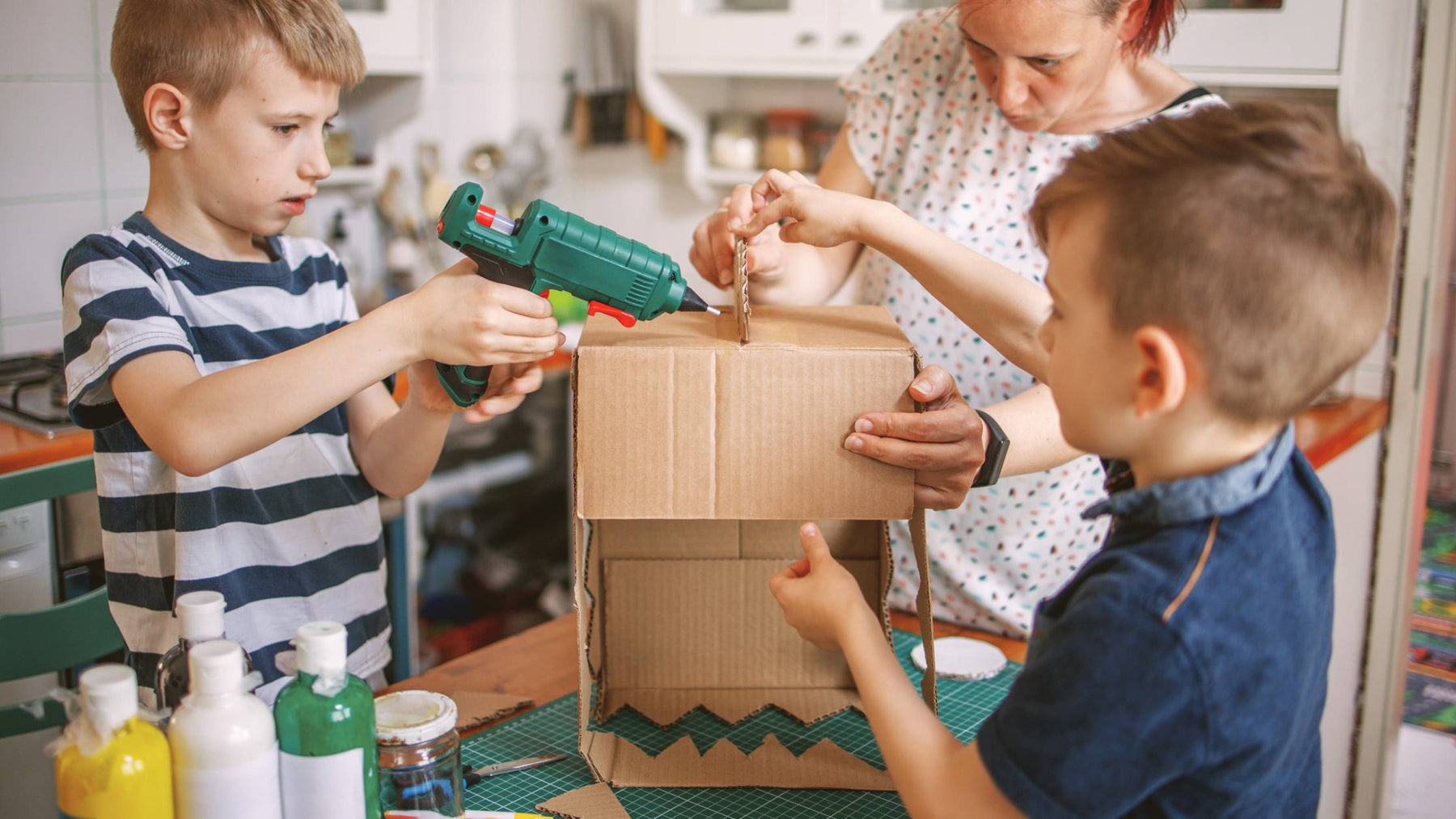 Cardboard Adventures: 15 Creative Summer Activities for Kids Aged 3-10