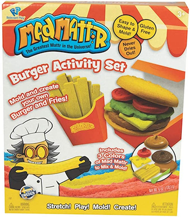 Mad Mattr - Burger Stand Activity Set
