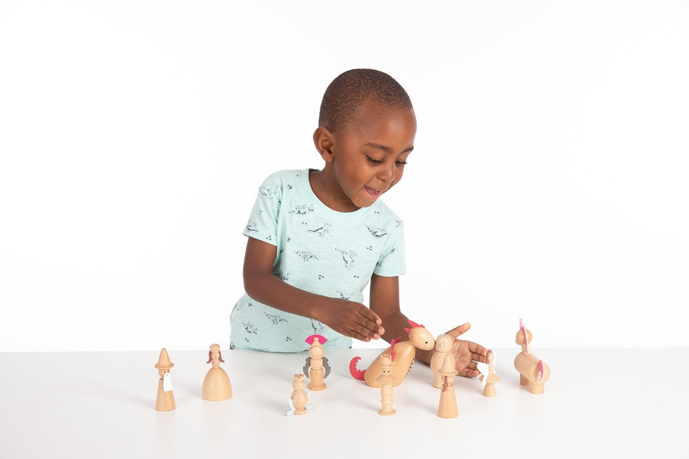 Tickit Enchanted Wooden Figures-10pack