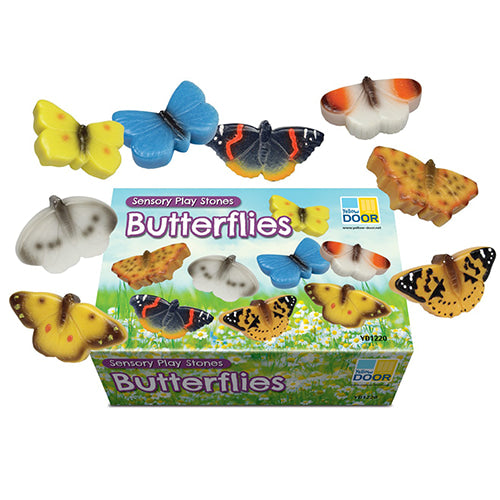 Yellow Door Sensory Stones - Butterflies