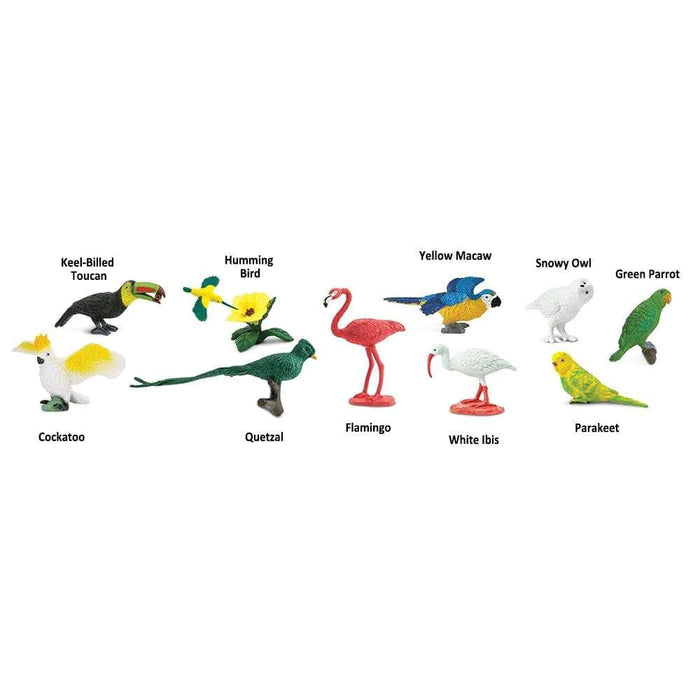 Safari Toob - Exotic Birds (10pcs)