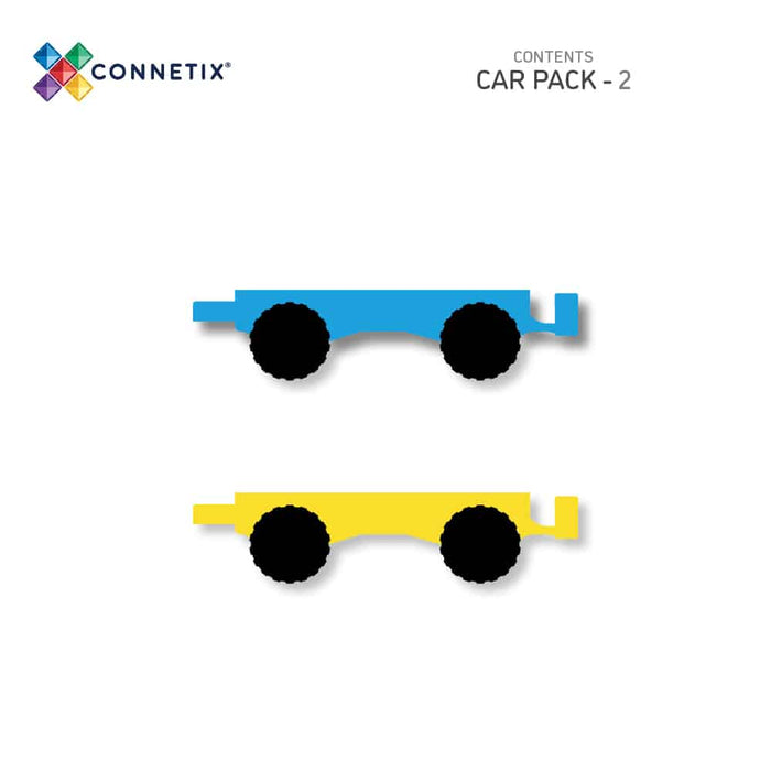 Connetix Rainbow Car Pack 2pcs