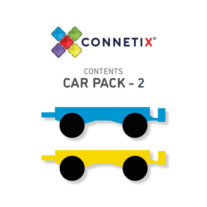 Connetix 2 piece car pack