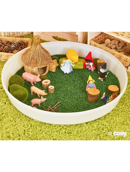 Mini Circular Tray Grass Insert (tray not included)