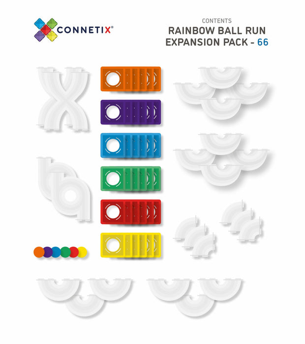 Connetix 66 pc Ball Run Expansion Pack