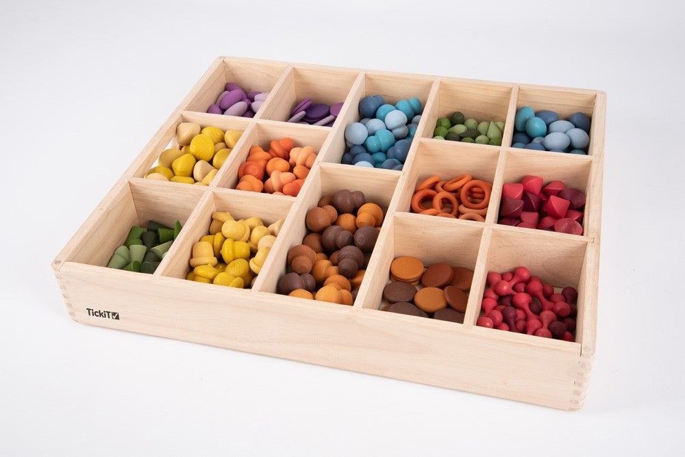 Tickit Wooden Sorting Tray
