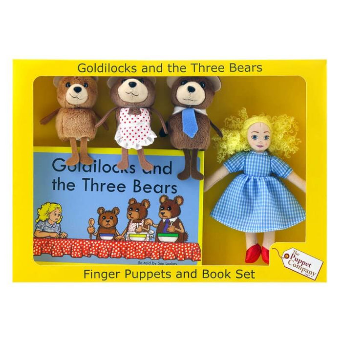 The Puppet Company - Goldilocks and the 3 Bears Story Set