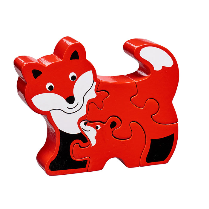 Lanka Kade Wooden Fox & Cub jigsaw puzzle