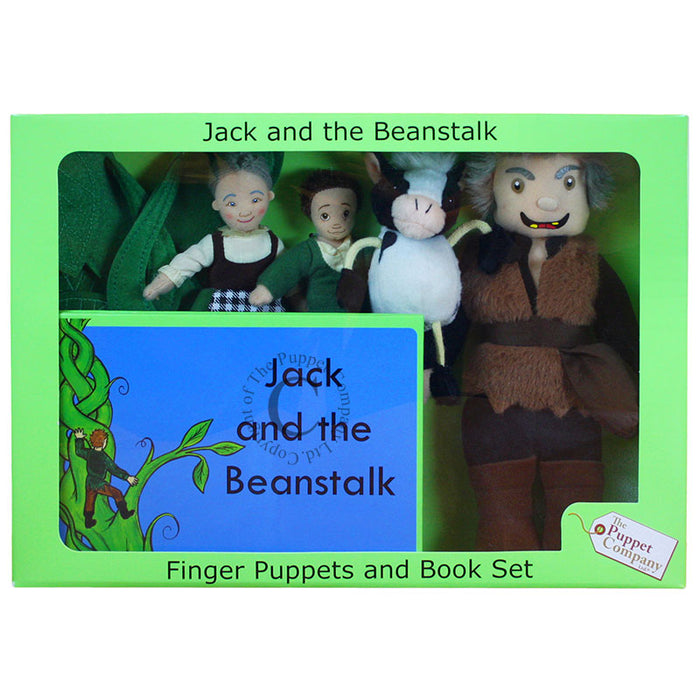Jack & the Beanstalk Finger Puppets and Story Set