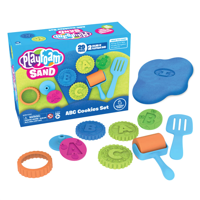 Playfoam Sand ABC Cookies set