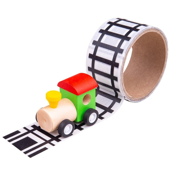 Bigjigs Railway Tape and Wooden Train