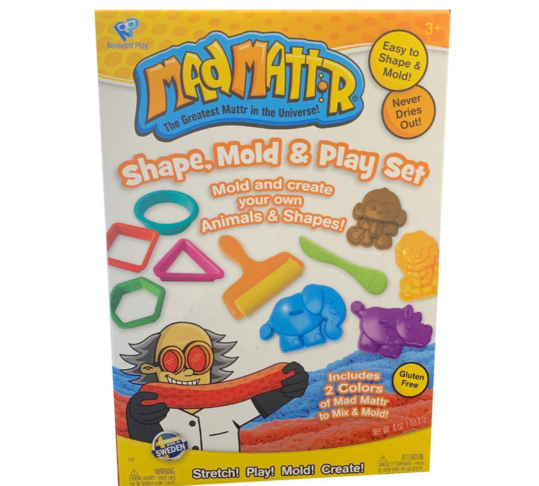 Mad Mattr - Shape, Mould and Play Activity Set