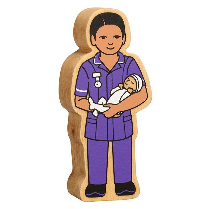 Lanka Kade Wooden Purple Midwife