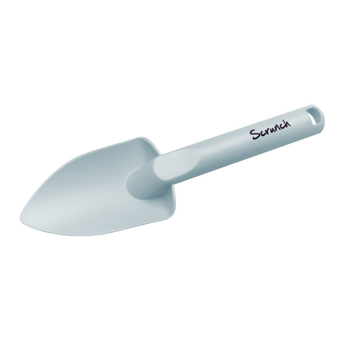white Color Scrunch Spade with Rubber Handle
