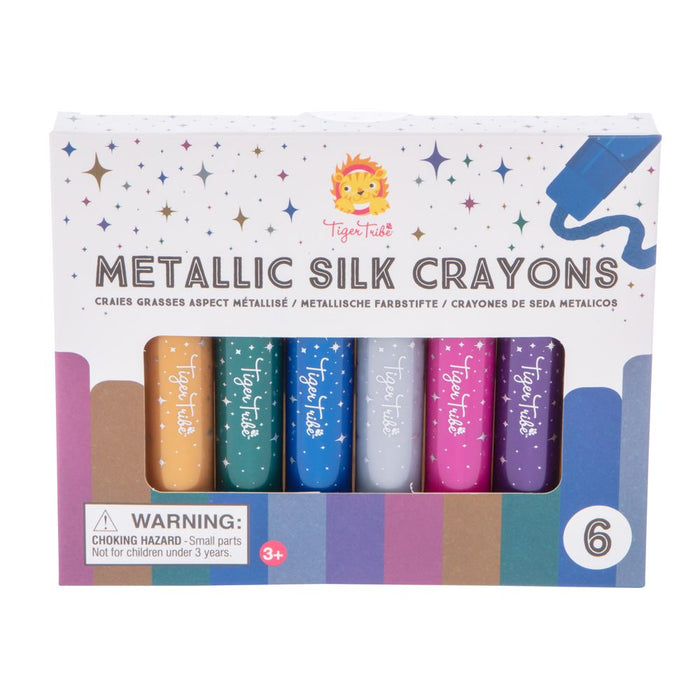 Tiger Tribe Metallic Silk Crayons
